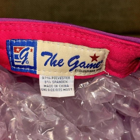 Vanderbilt University Nashville TN Adjustable Velcro Purple Cap/Hat by the game - Picture 7 of 7